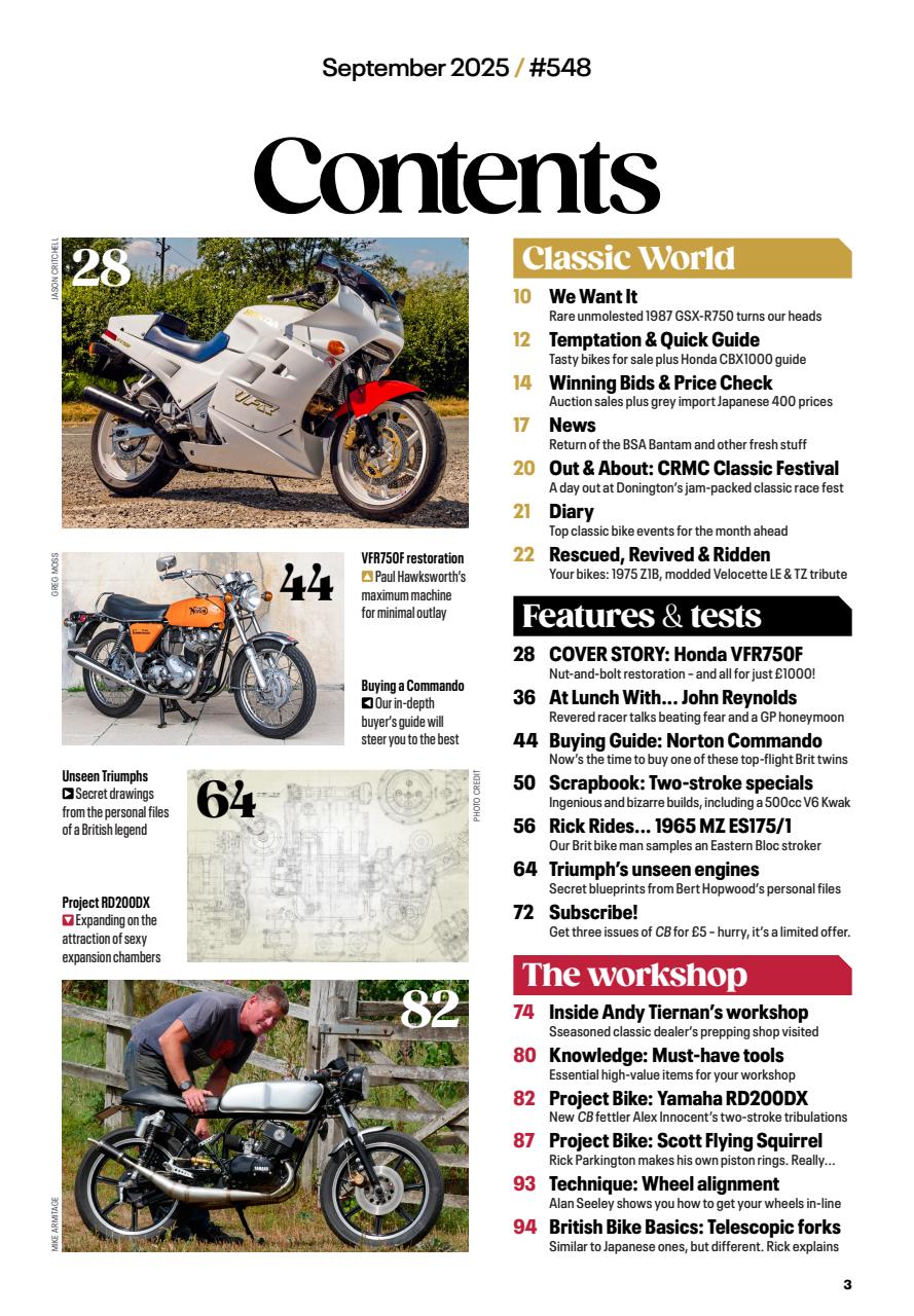 Classic Bike Preview Pages