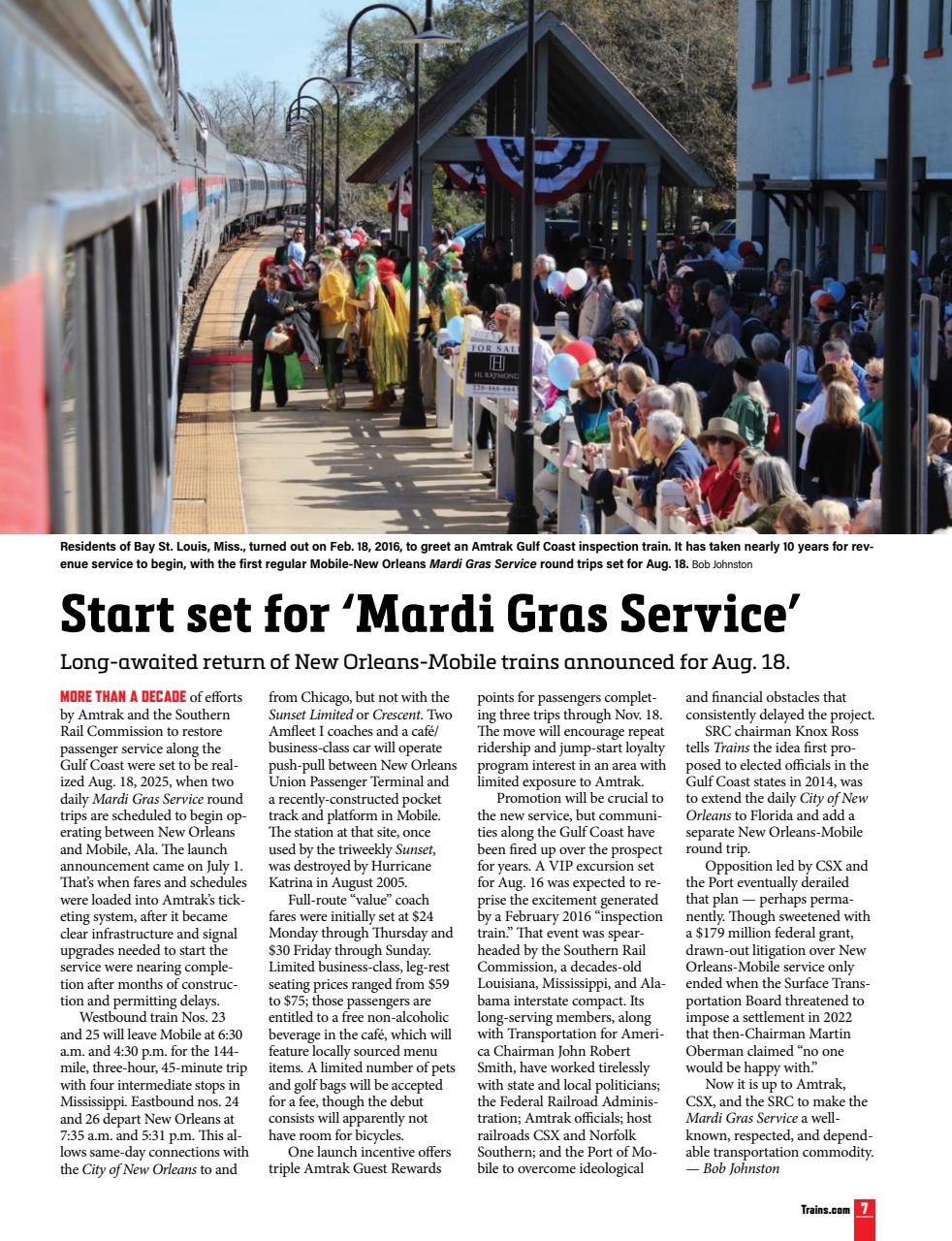 Trains Preview Pages