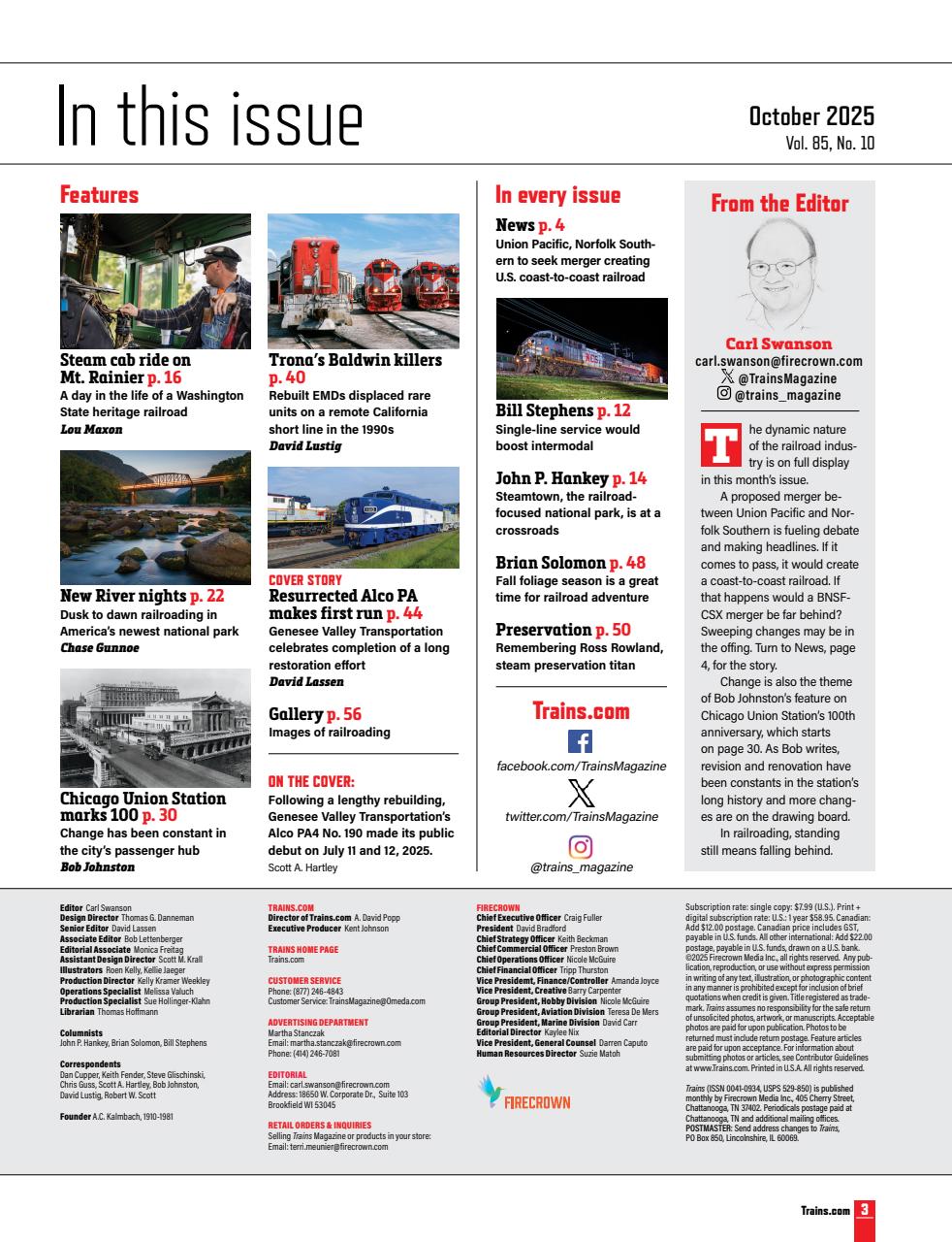 Trains Preview Pages