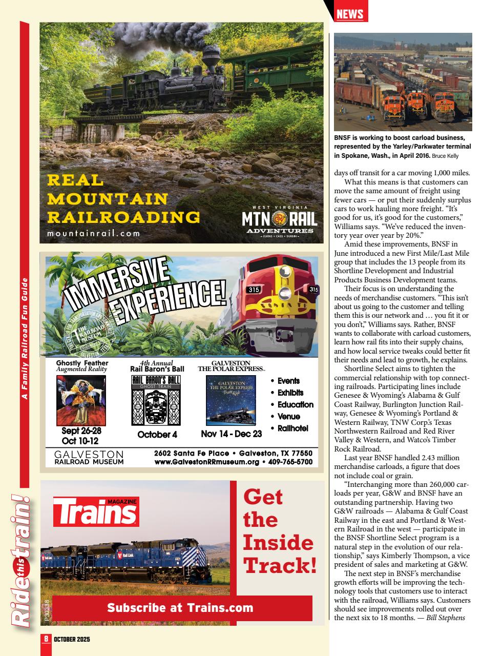 Trains Preview Pages