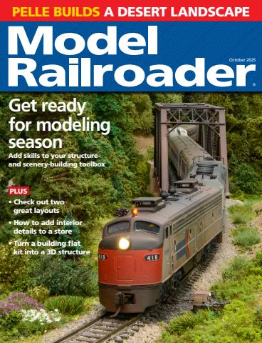 Model Railroader issue 25-Oct
