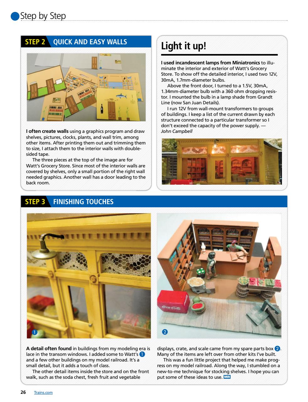 Model Railroader Preview Pages