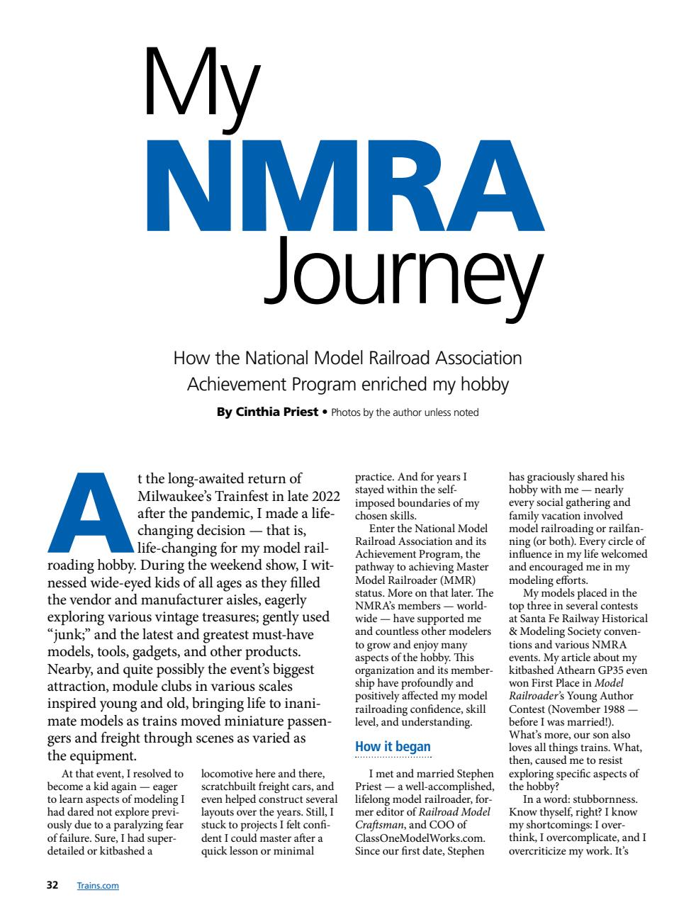 Model Railroader Preview Pages