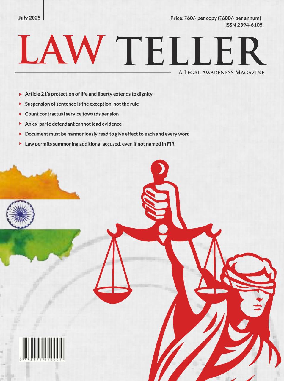 Lawteller – A Legal Awareness Magazine Preview Pages