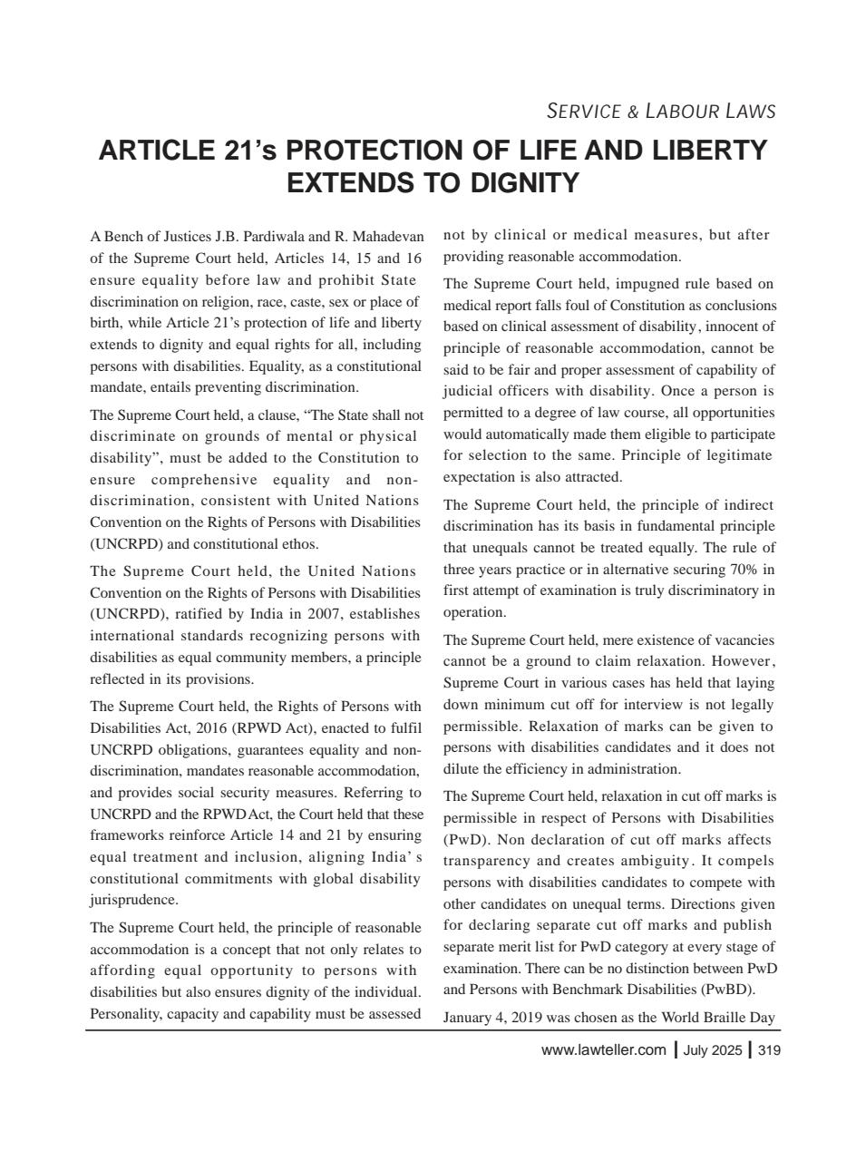 Lawteller – A Legal Awareness Magazine Preview Pages