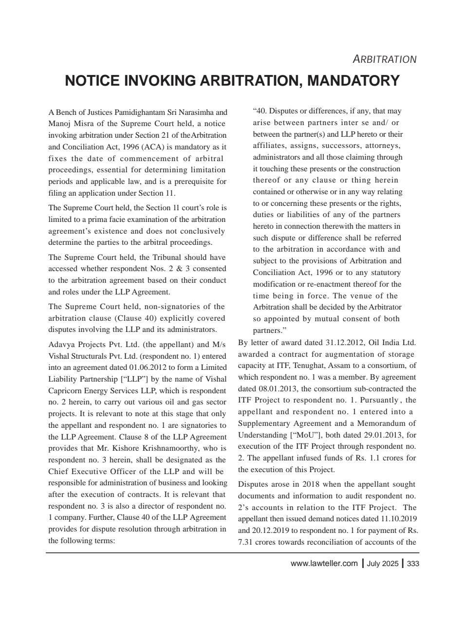 Lawteller – A Legal Awareness Magazine Preview Pages