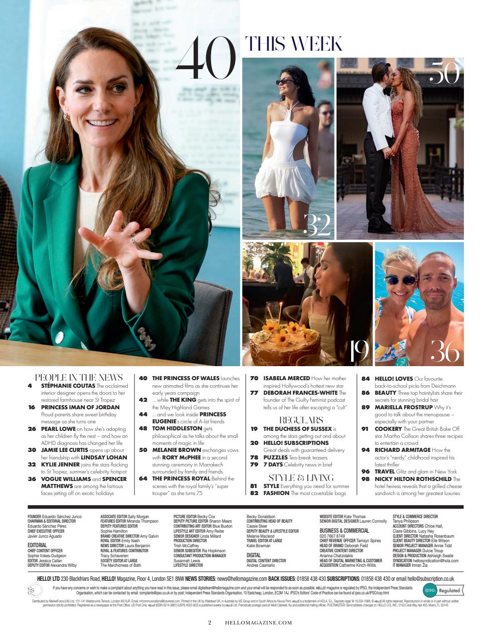 Hello! Magazine Preview Pages