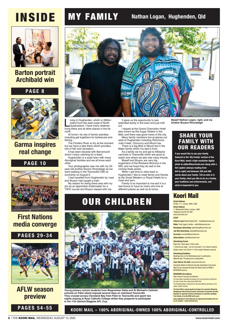 Koori Mail Preview Pages