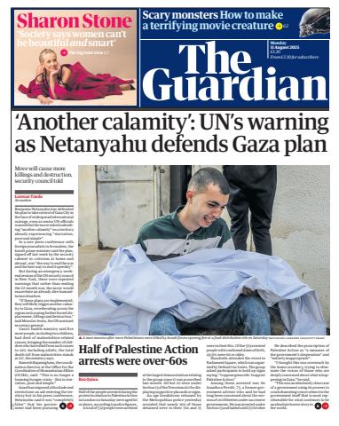 The Guardian Newspaper issue Monday, 11 August 2025