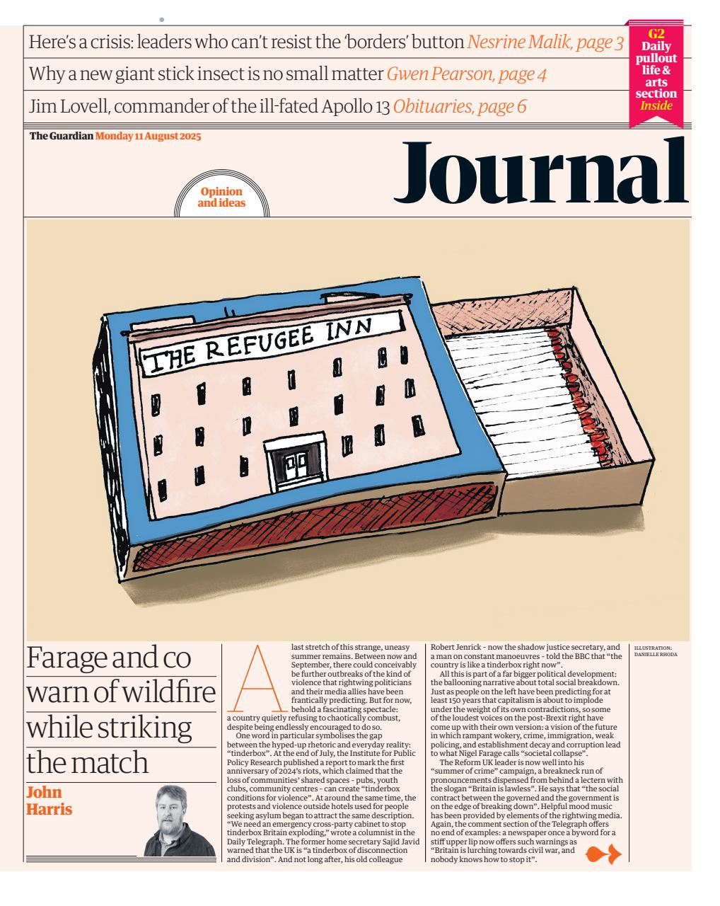 The Guardian Newspaper Preview Pages