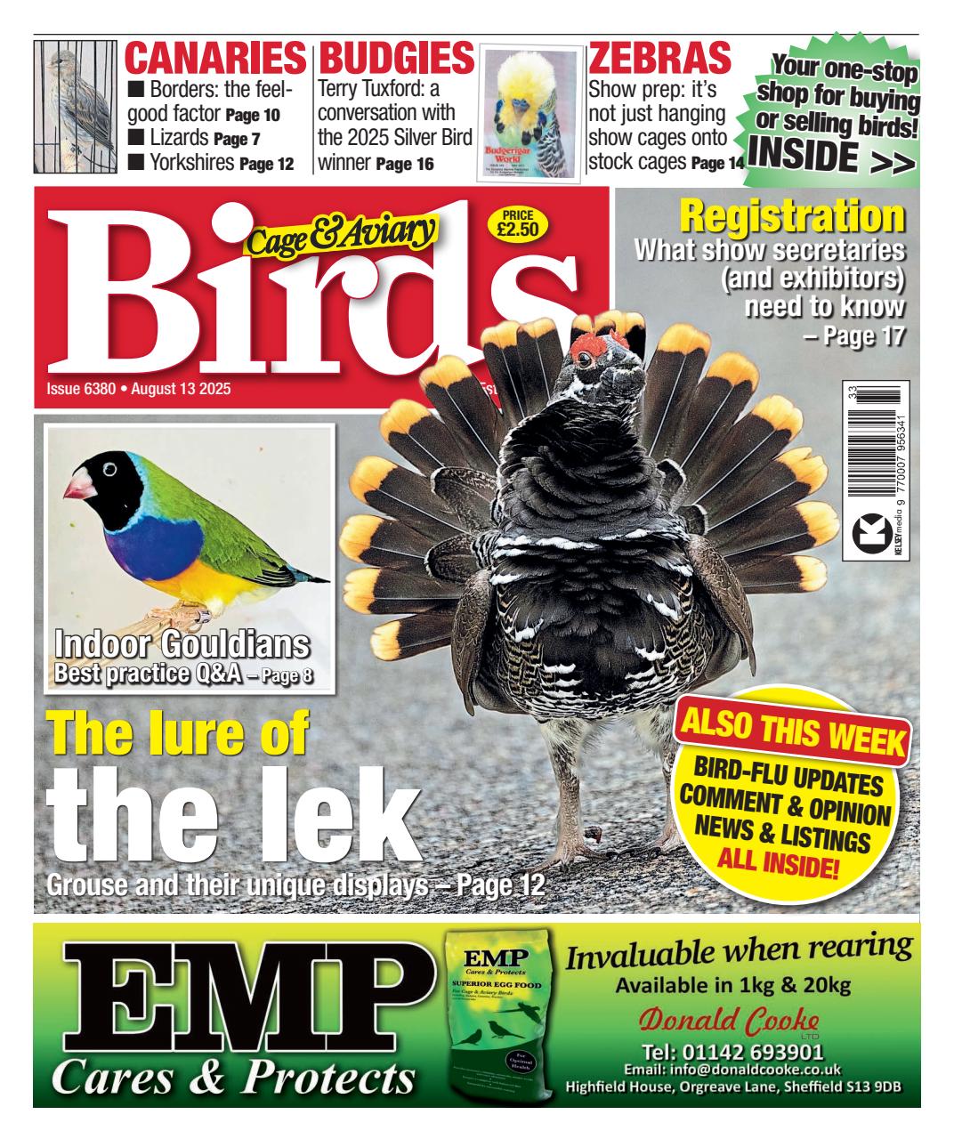 Cage & Aviary Birds Preview Pages