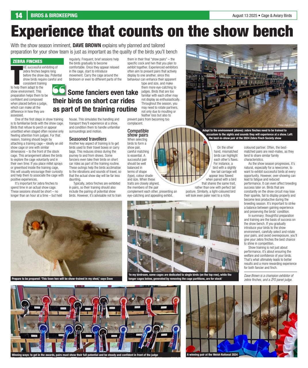 Cage & Aviary Birds Preview Pages