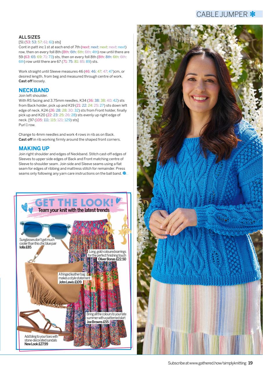 Simply Knitting Preview Pages