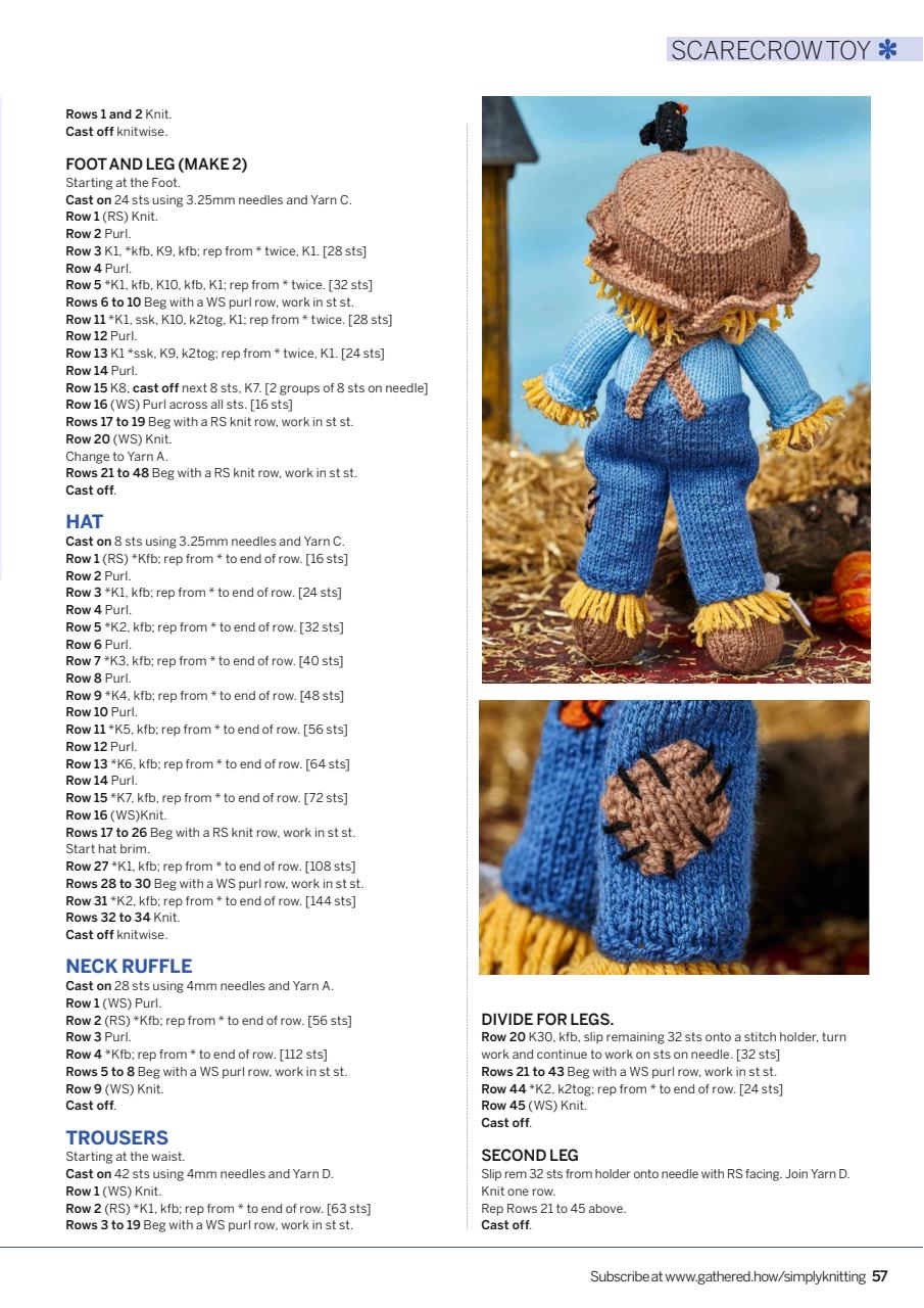 Simply Knitting Preview Pages