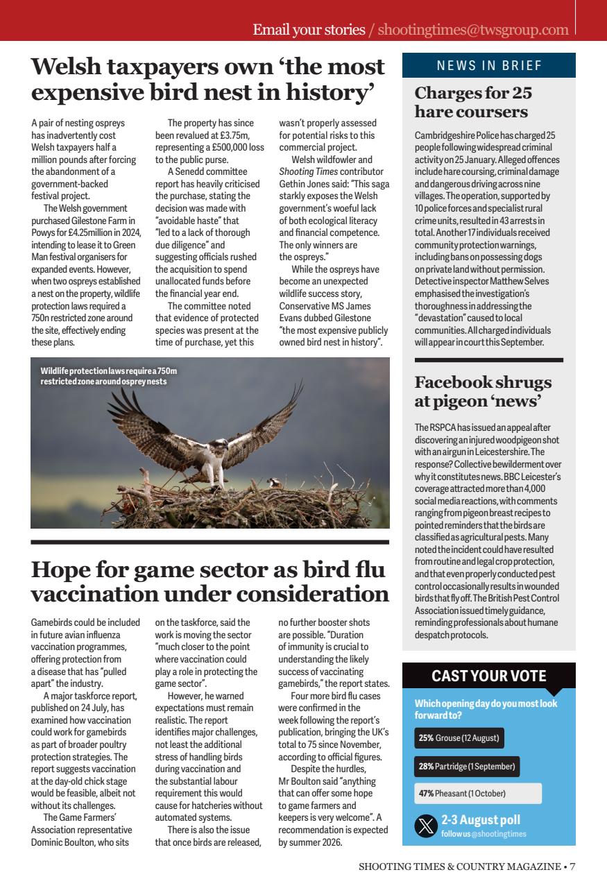 Shooting Times & Country Preview Pages