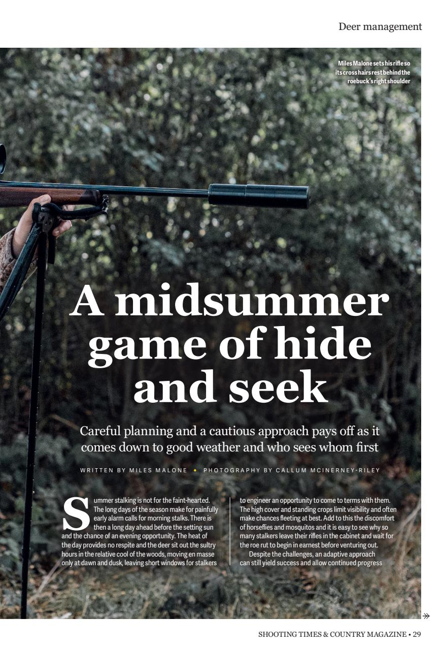 Shooting Times & Country Preview Pages