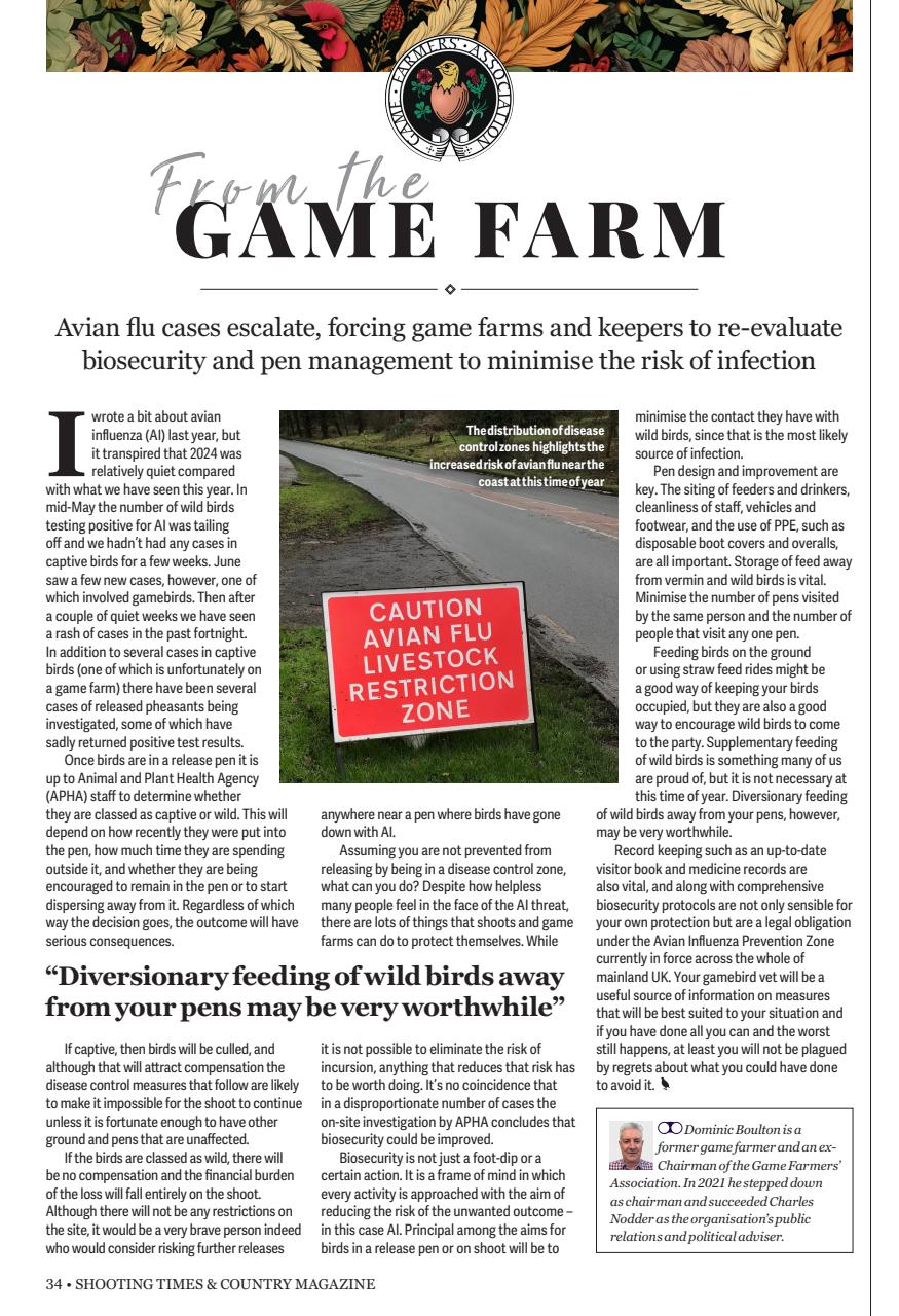 Shooting Times & Country Preview Pages