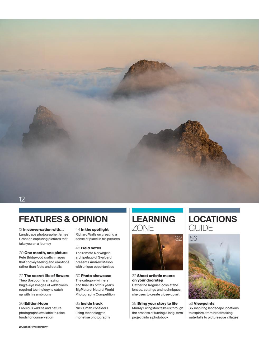Outdoor Photography Preview Pages