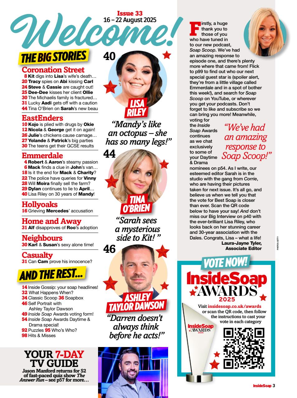 Inside Soap Preview Pages