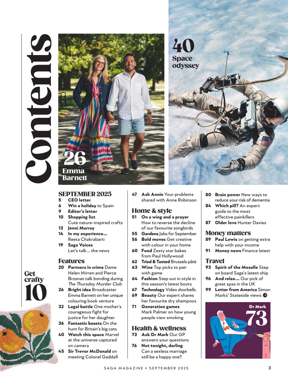 Saga Magazine Preview Pages