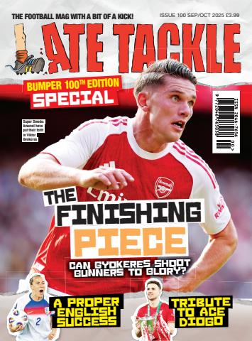 Late Tackle Football Magazine issue Sep/Oct 2025