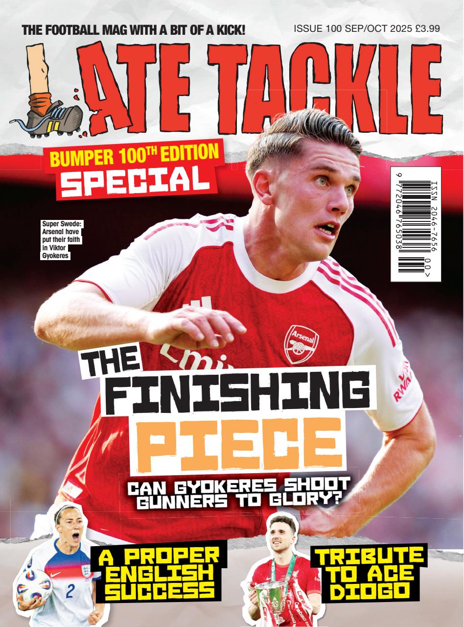 Late Tackle Football Magazine Preview Pages