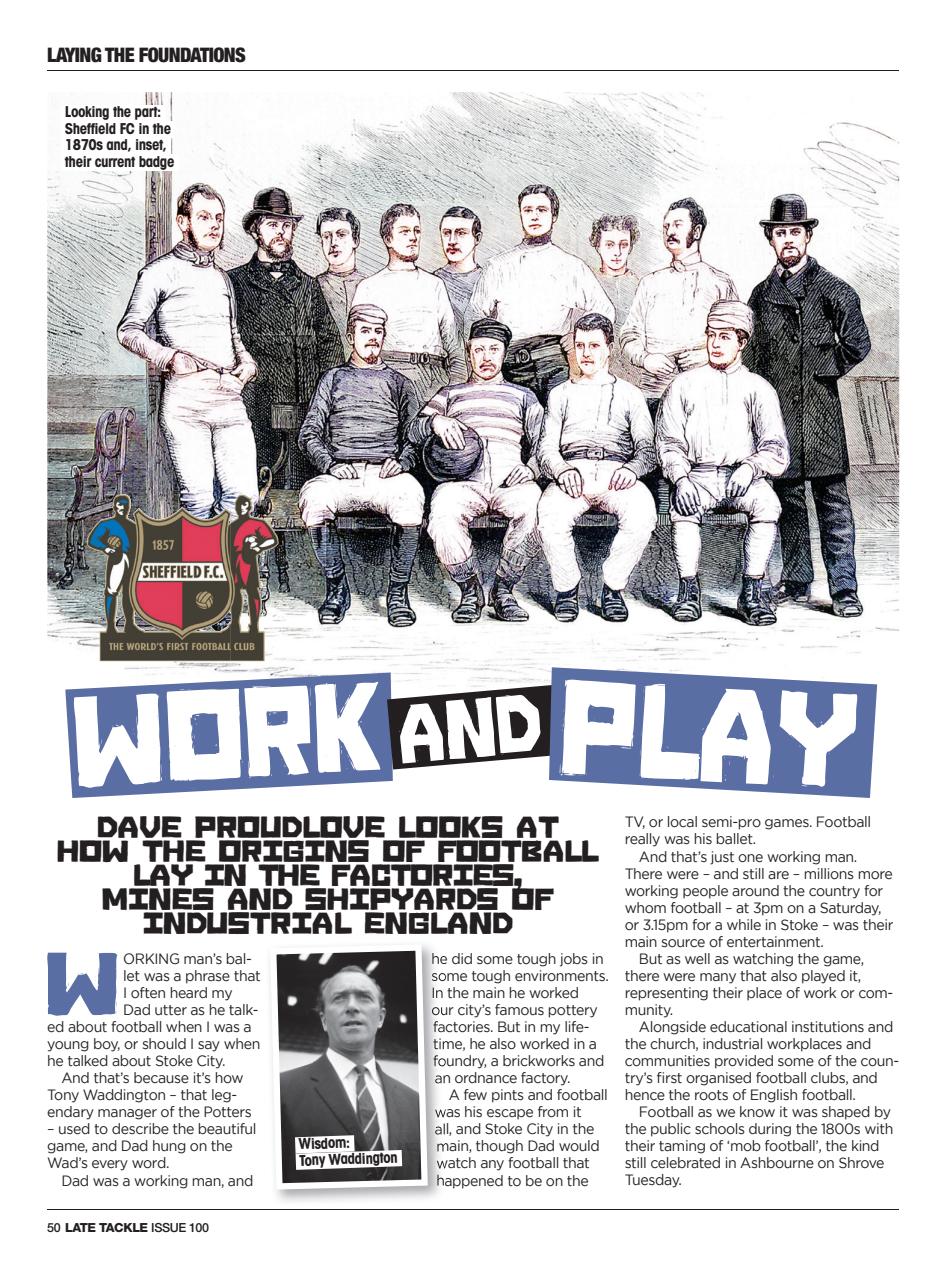 Late Tackle Football Magazine Preview Pages