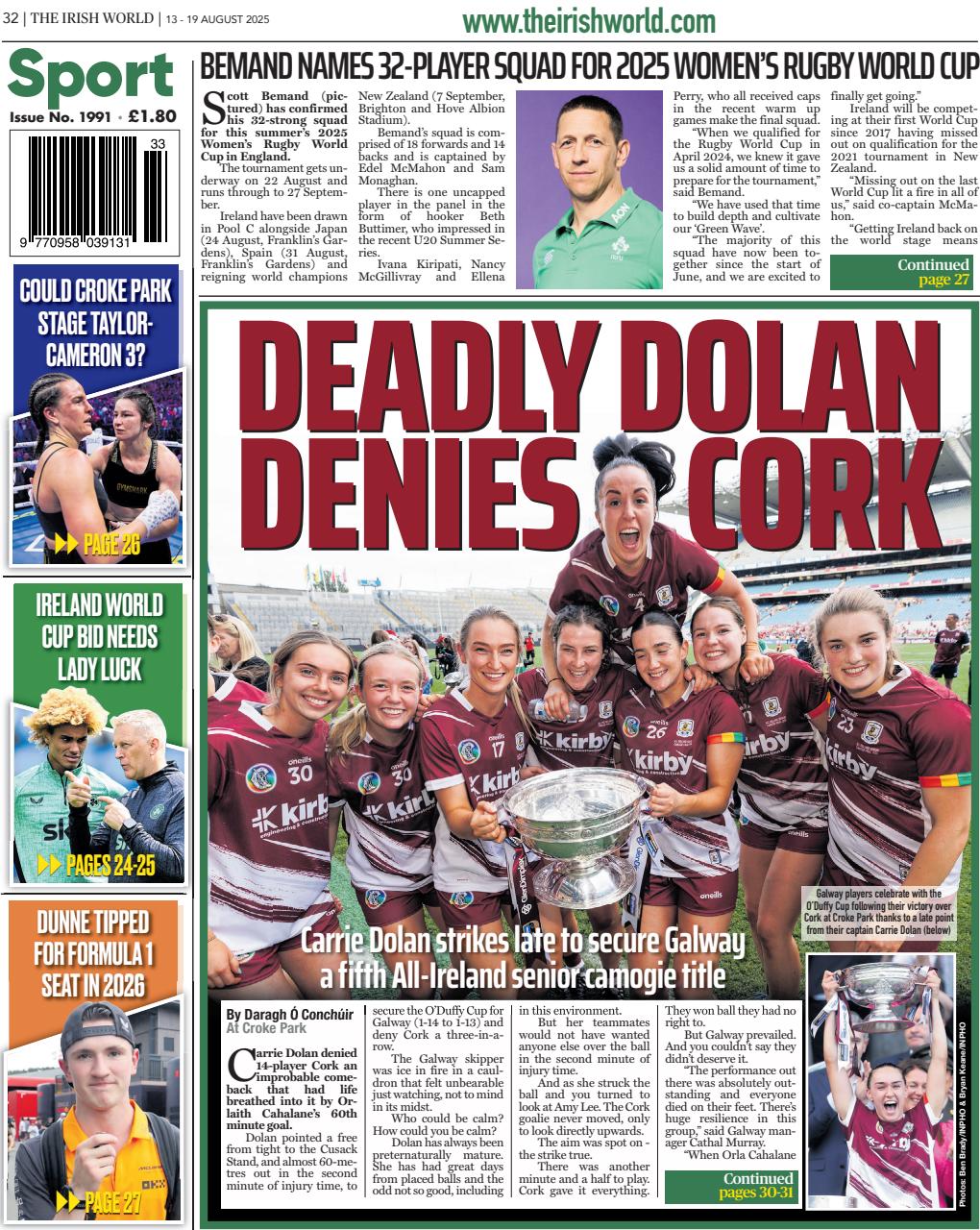 Irish World Preview Pages