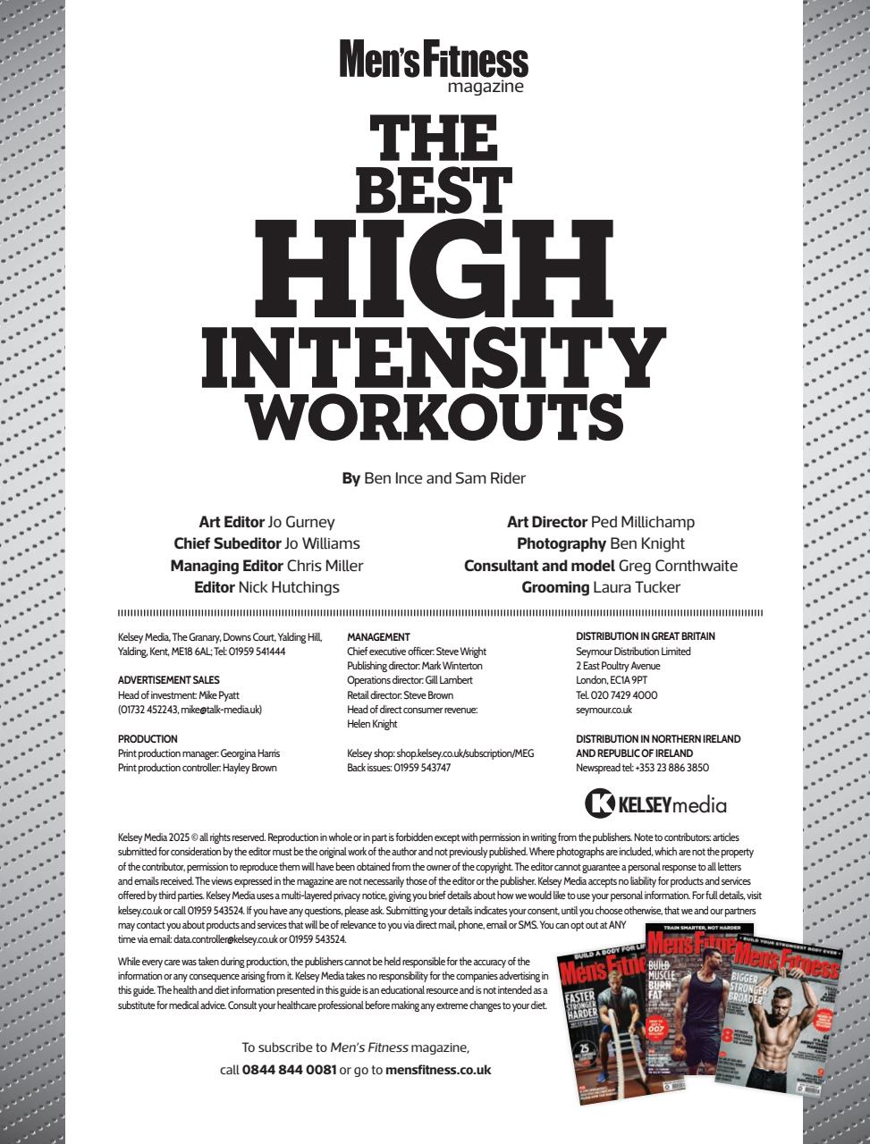 Men's Fitness Preview Pages