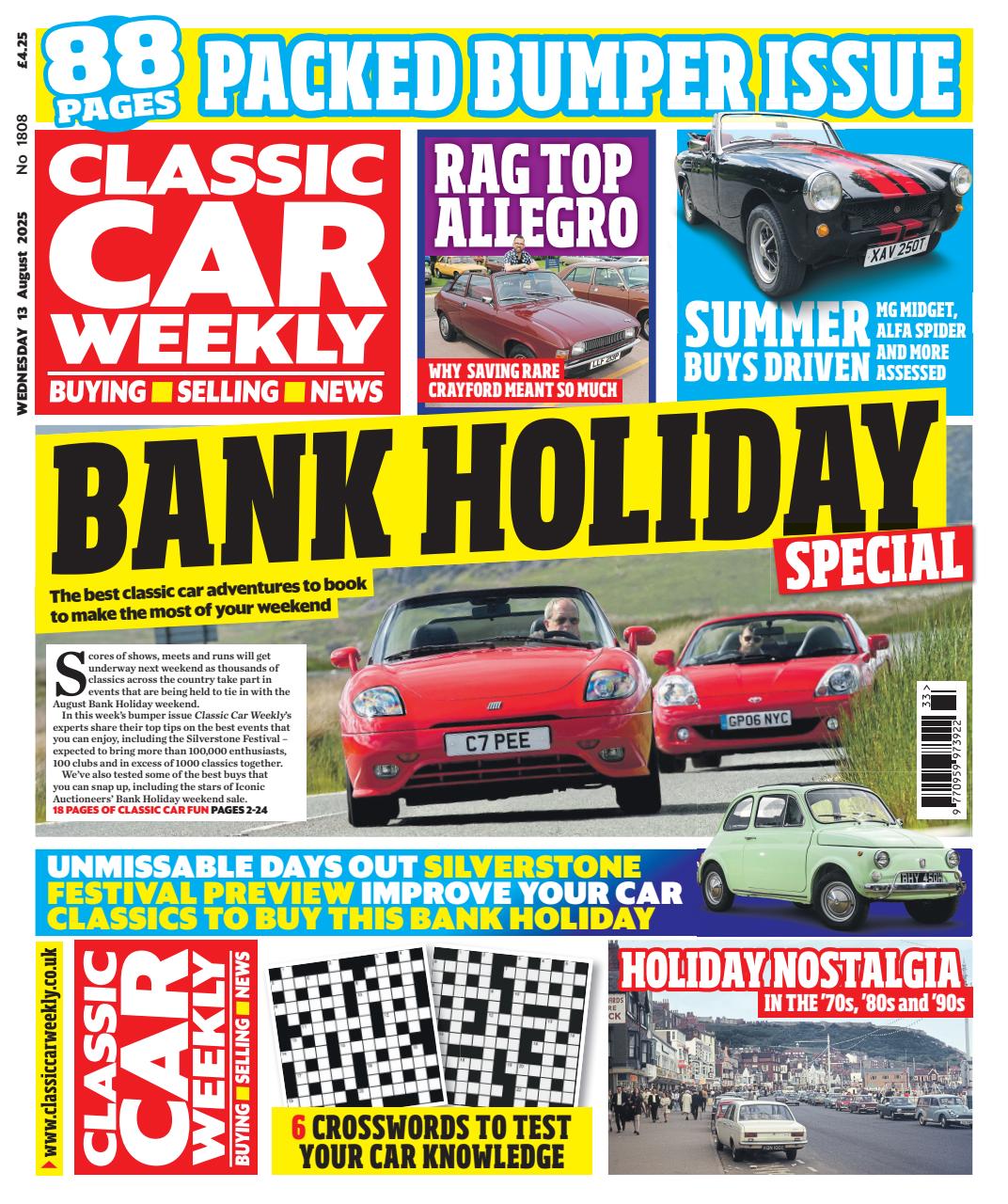 Classic Car Weekly Preview Pages