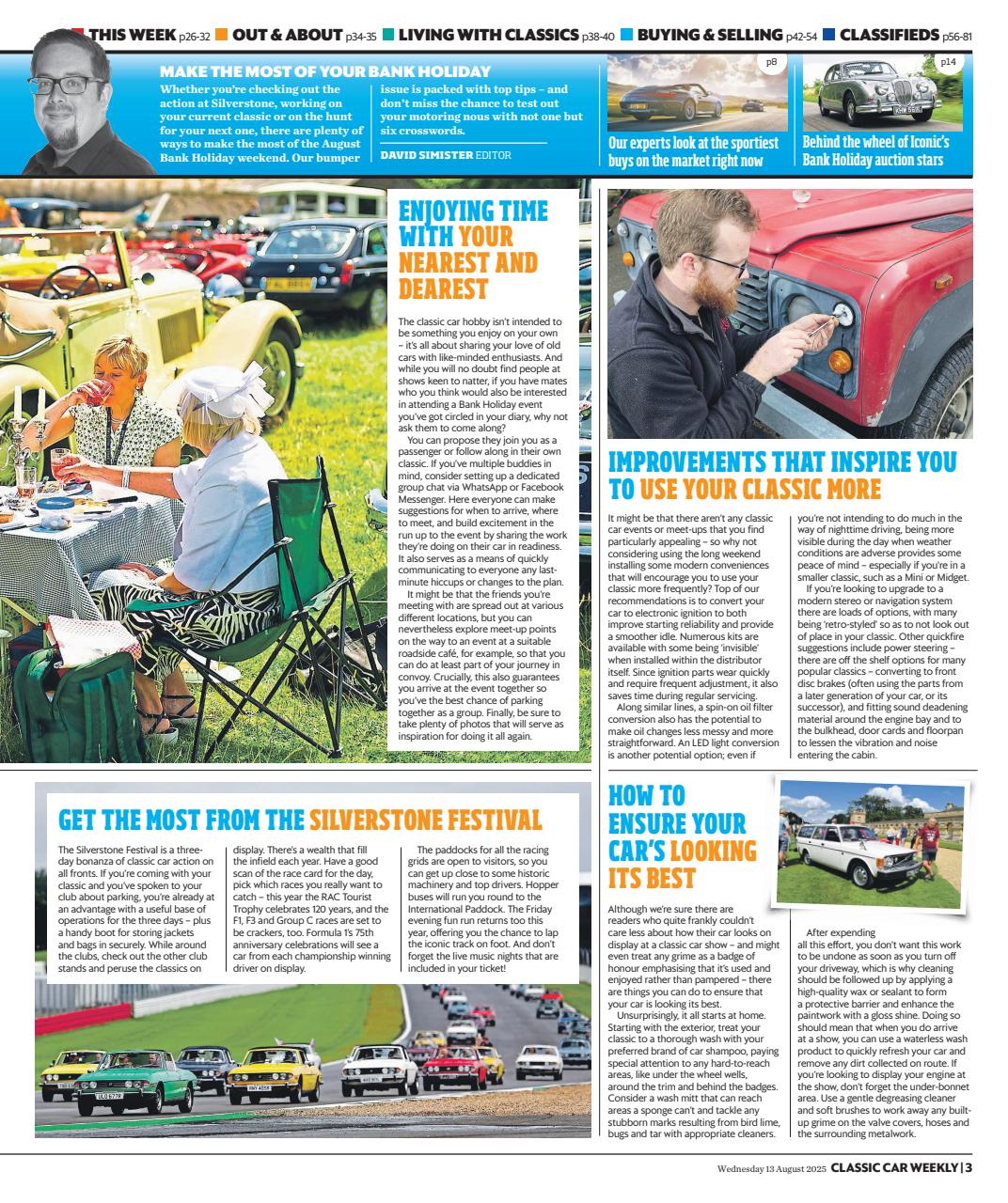 Classic Car Weekly Preview Pages