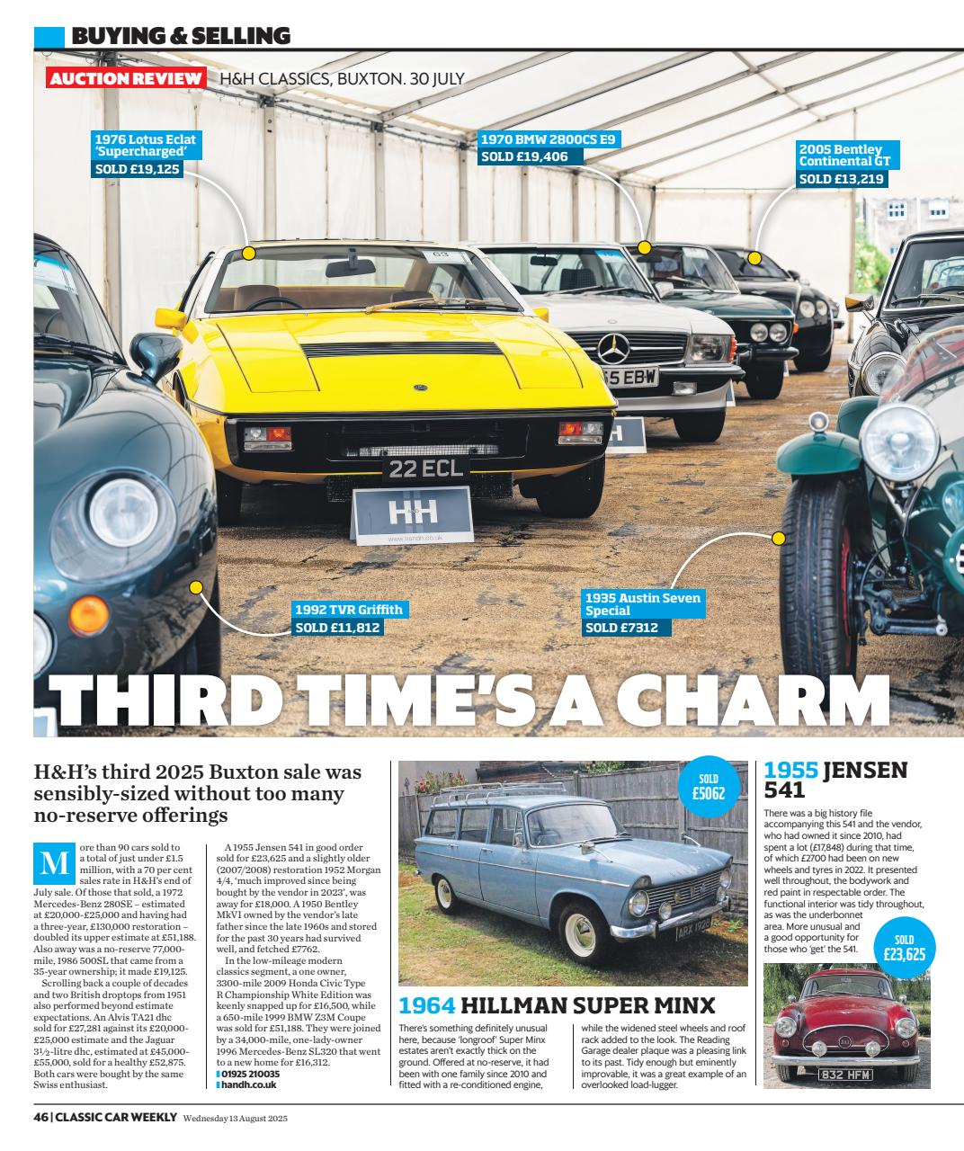 Classic Car Weekly Preview Pages