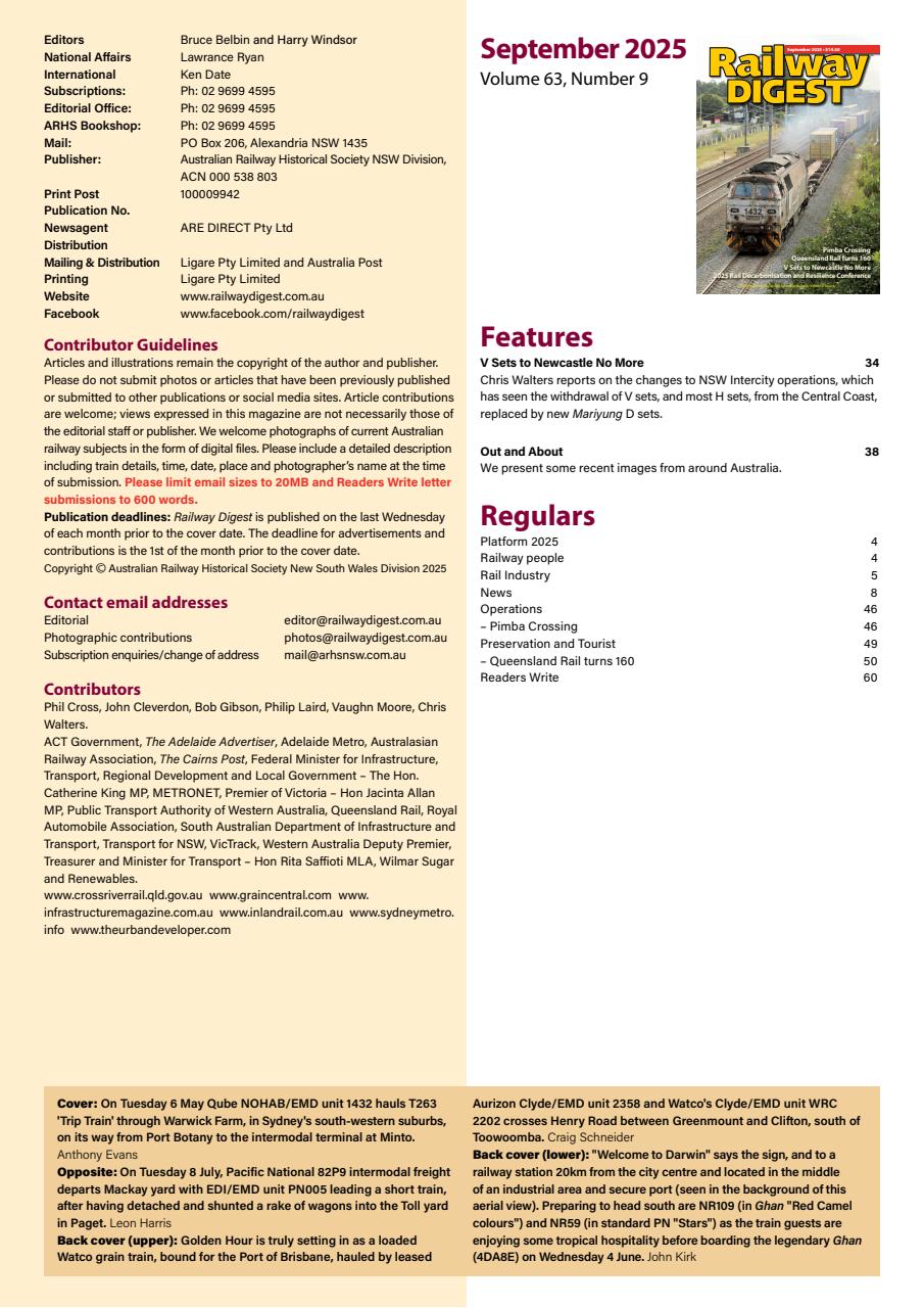 Railway Digest Preview Pages