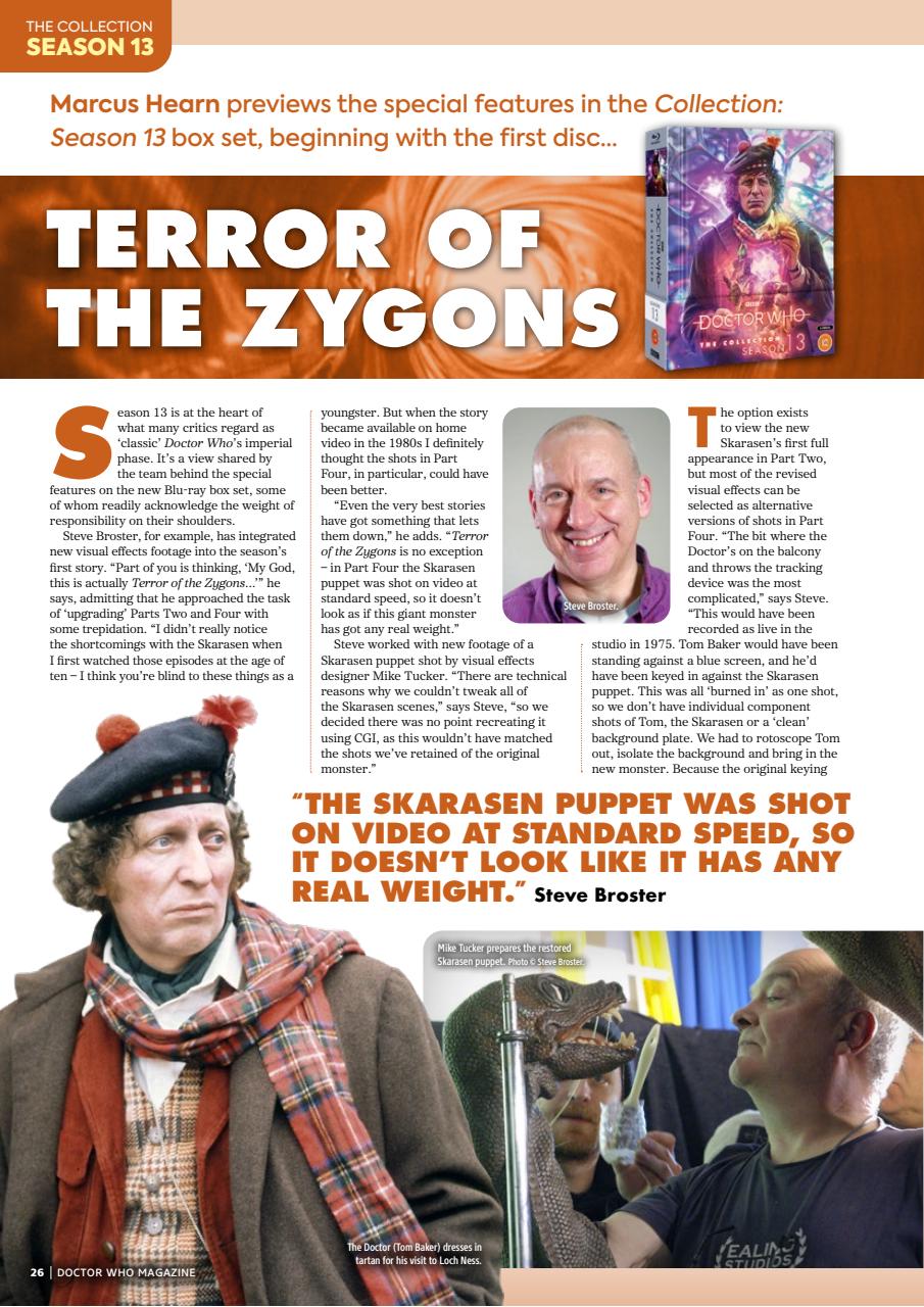 Doctor Who Magazine Preview Pages