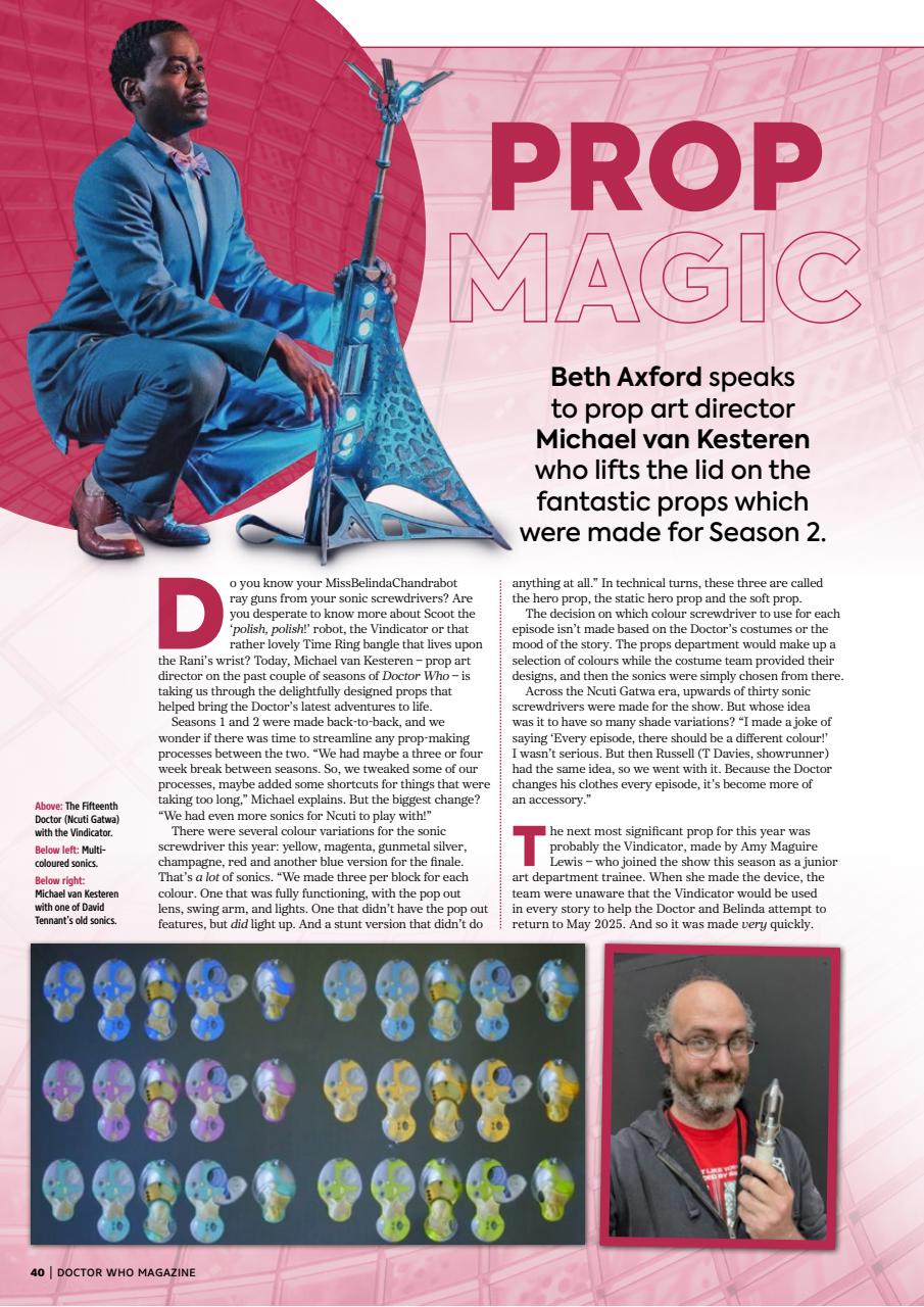 Doctor Who Magazine Preview Pages