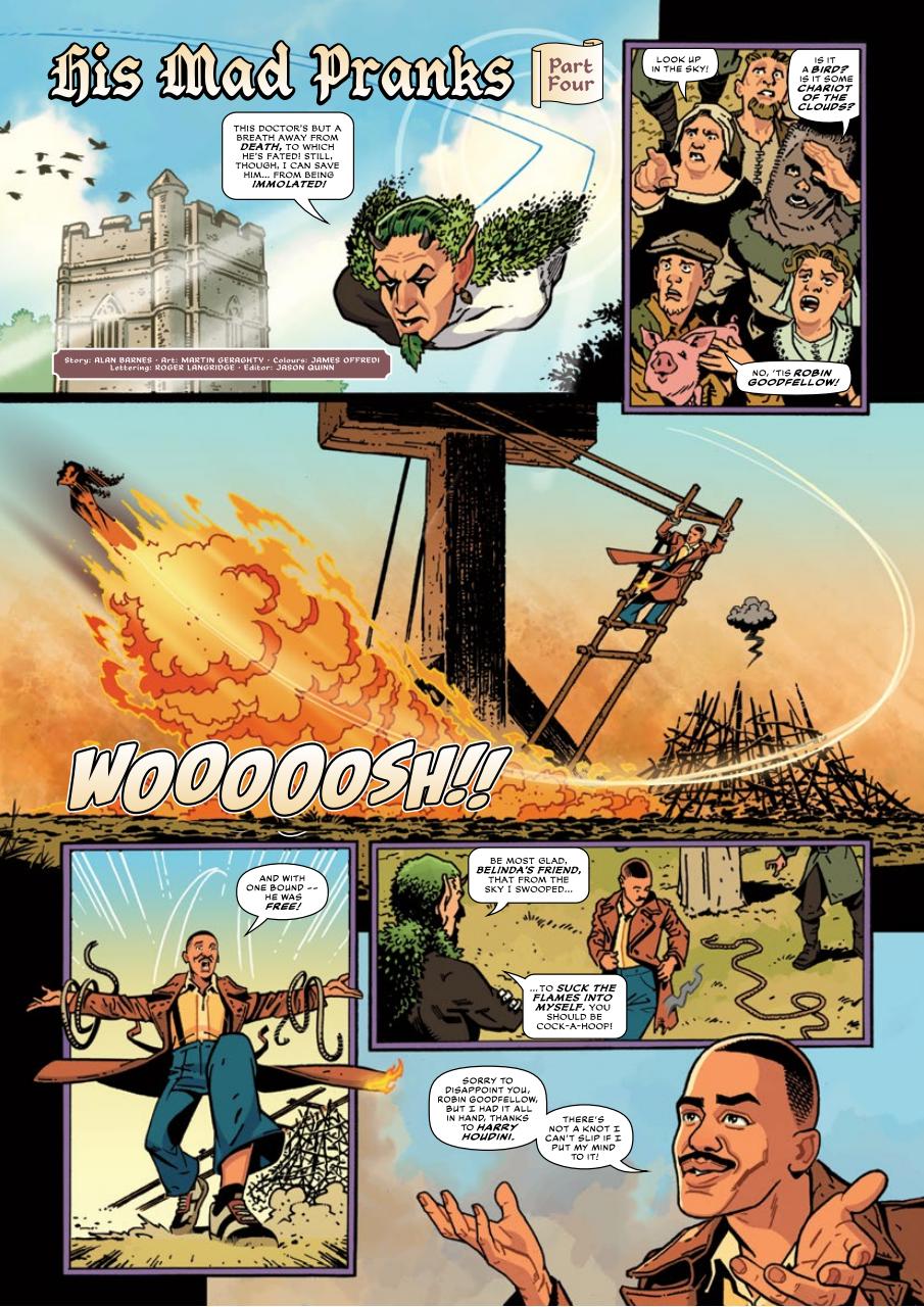 Doctor Who Magazine Preview Pages