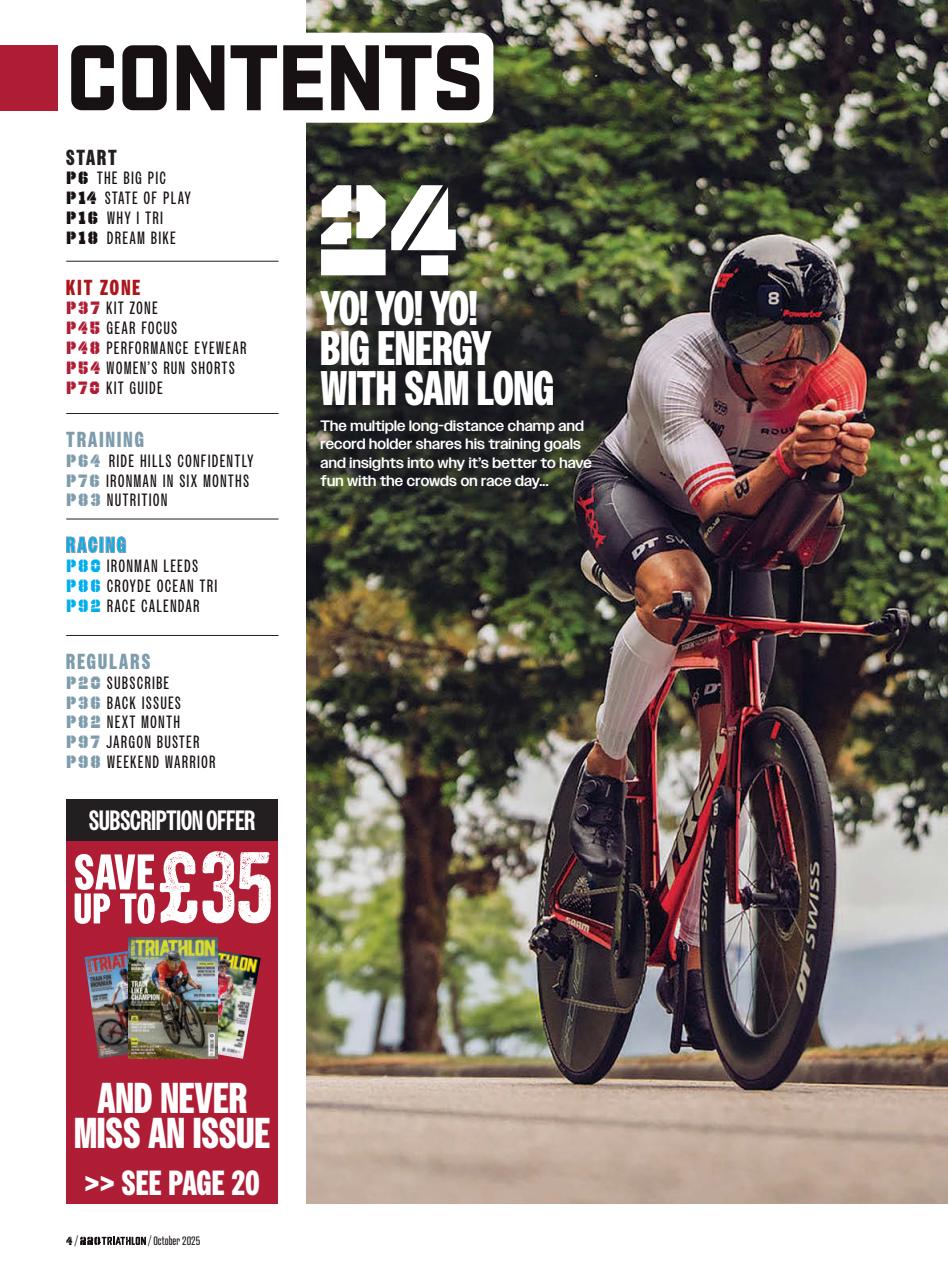 220 Triathlon Magazine Preview Pages