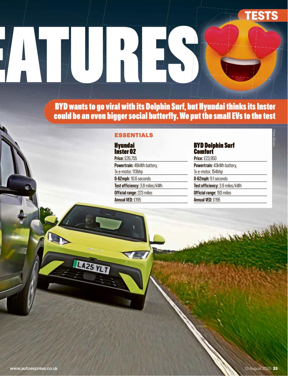 Auto Express Preview Pages