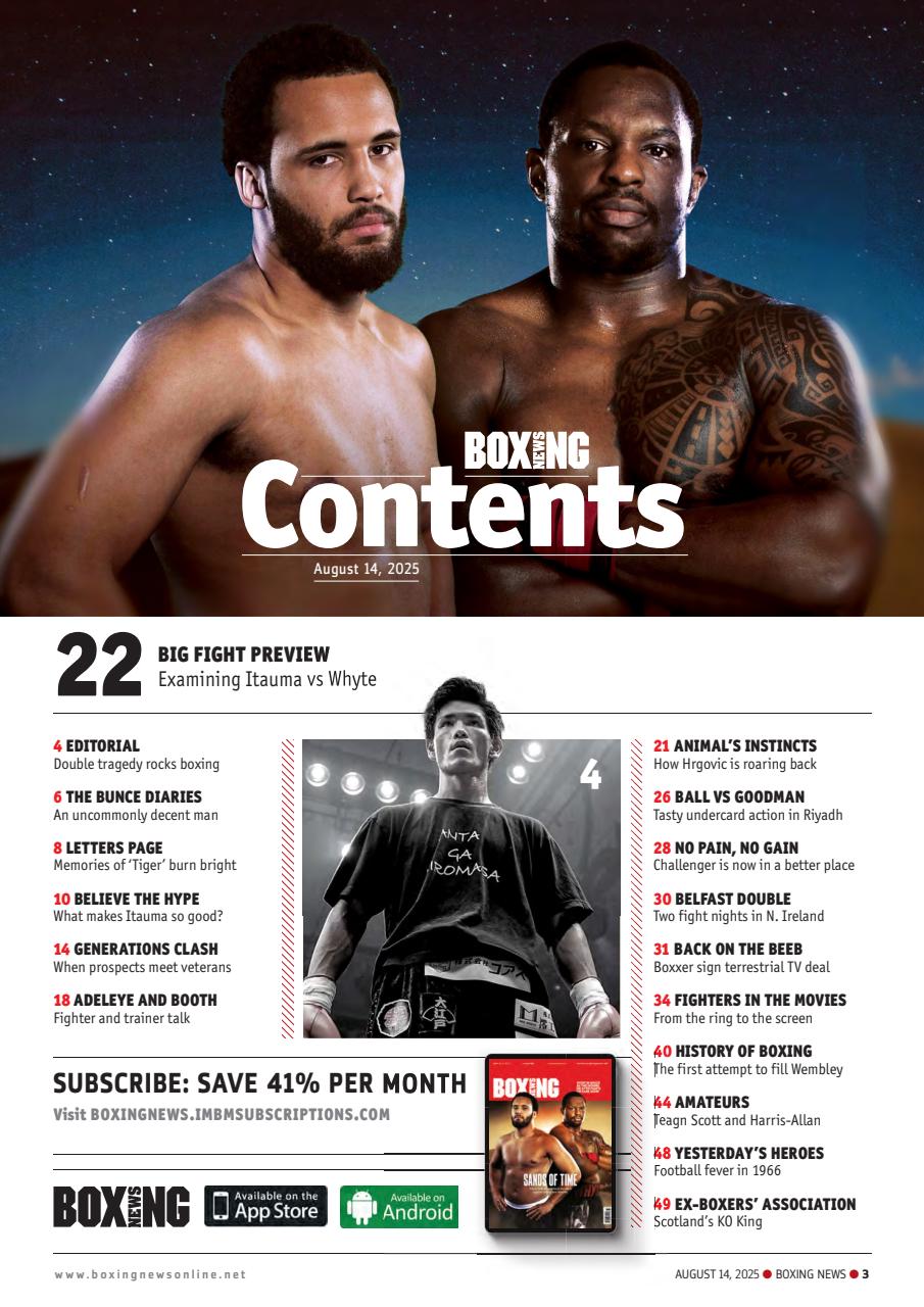 Boxing News Preview Pages