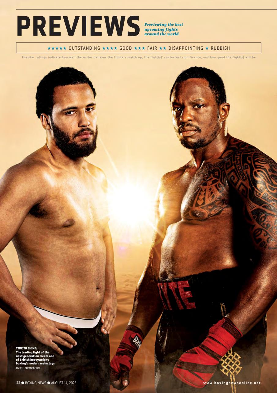 Boxing News Preview Pages