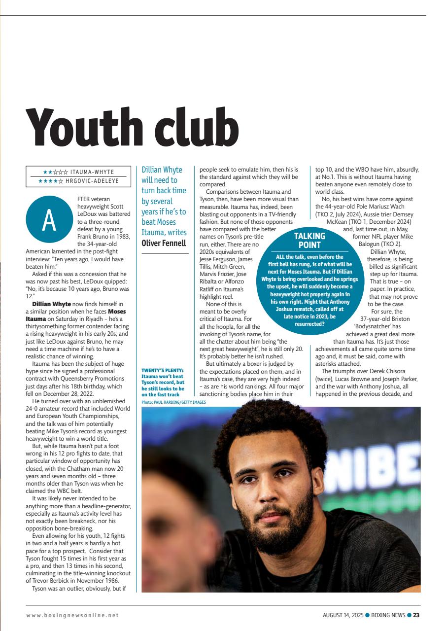 Boxing News Preview Pages