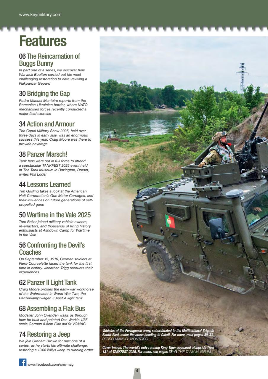 Classic Military Vehicle Preview Pages