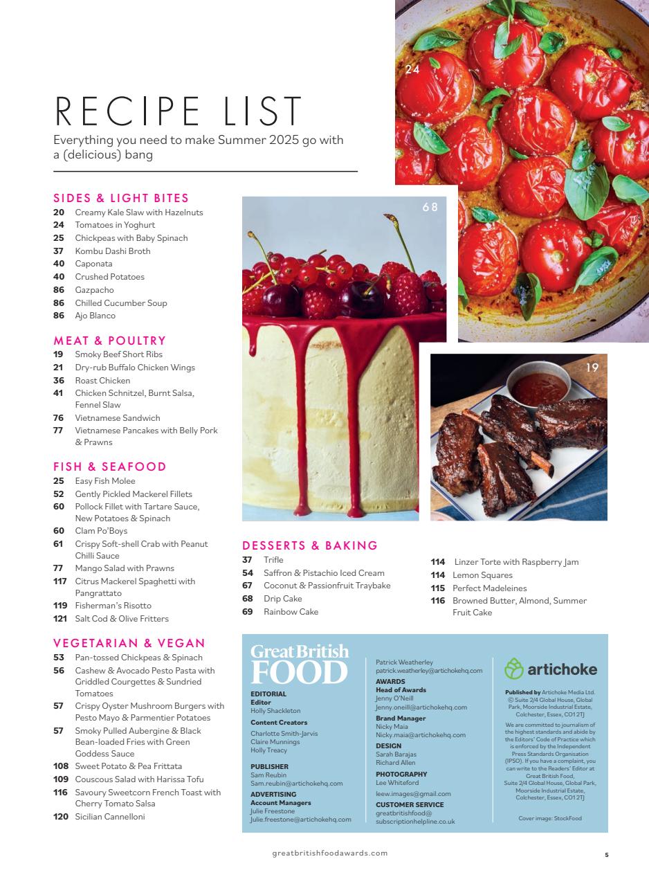 Great British Food Preview Pages