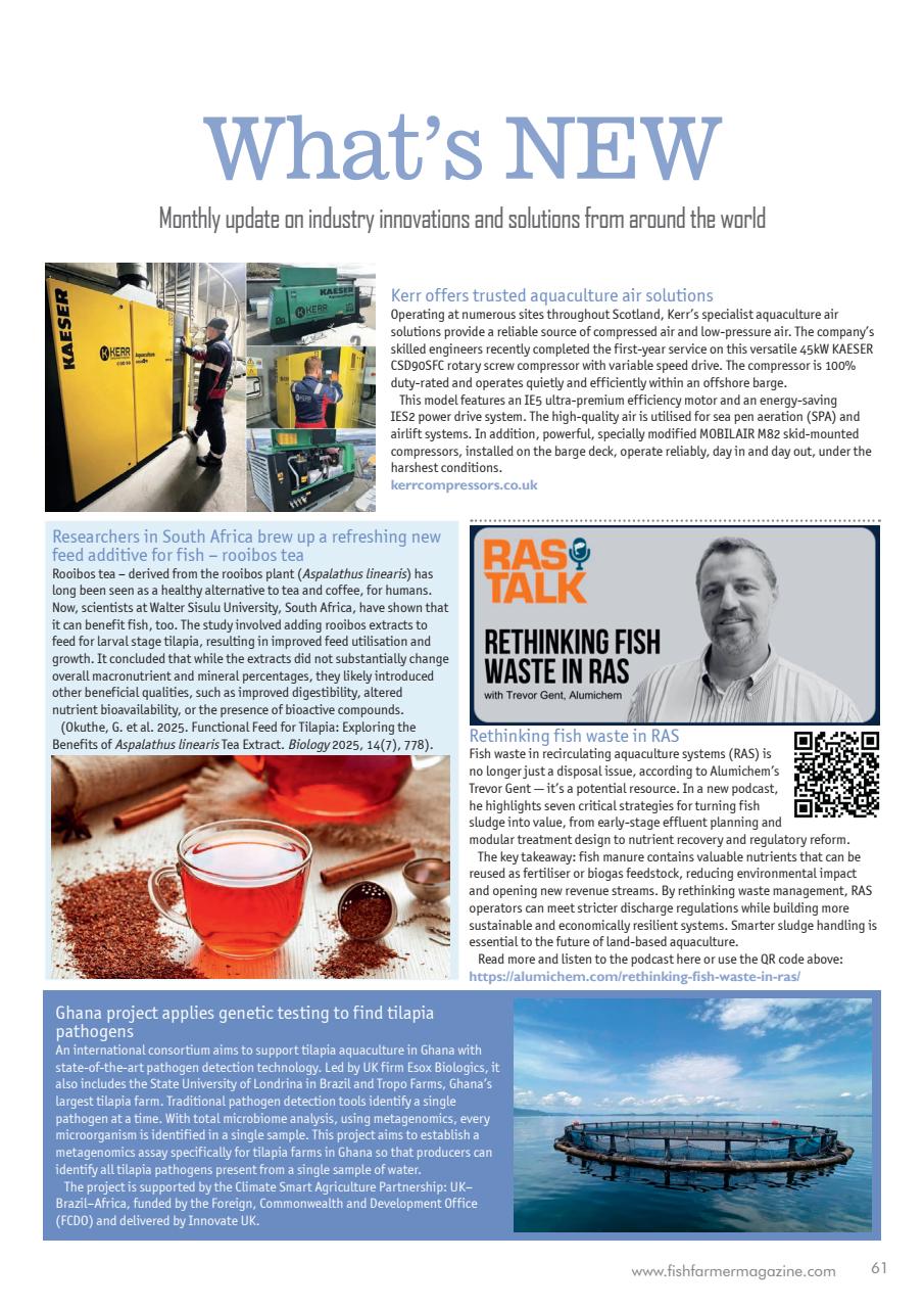 Fish Farmer Magazine Preview Pages