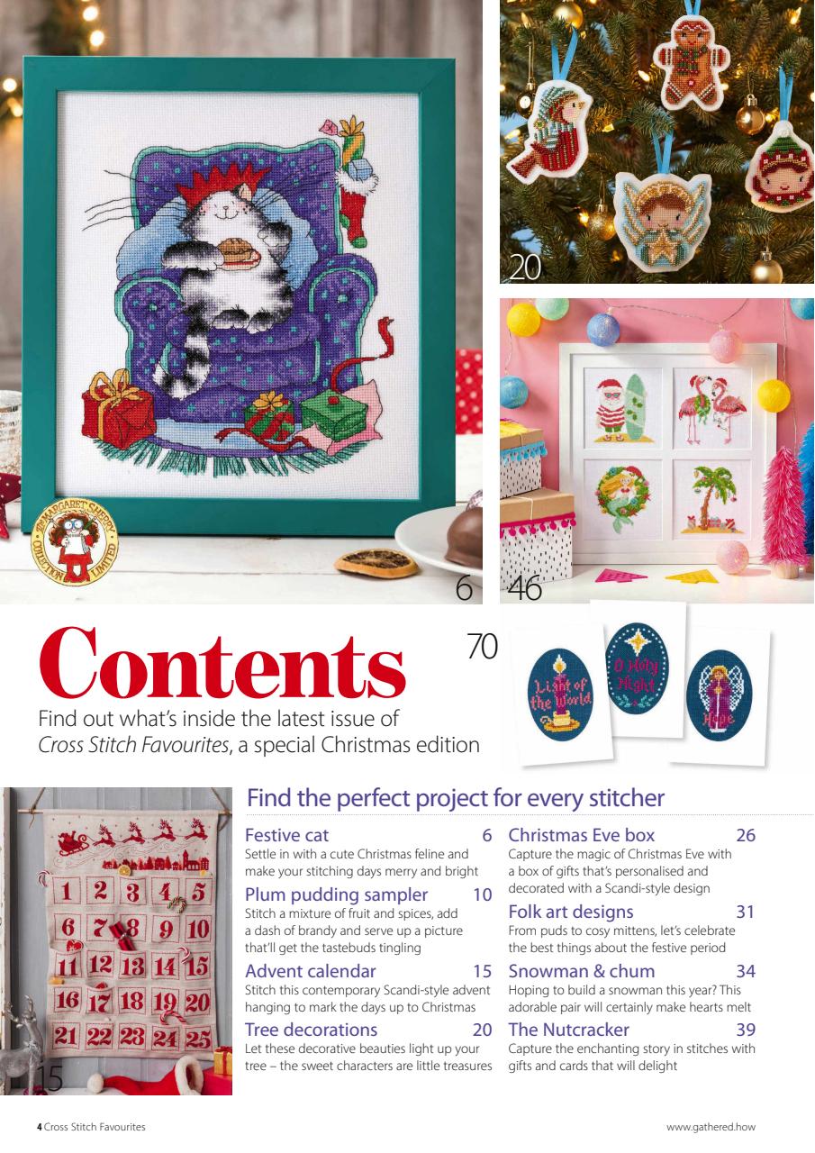 Cross Stitch Favourites Preview Pages