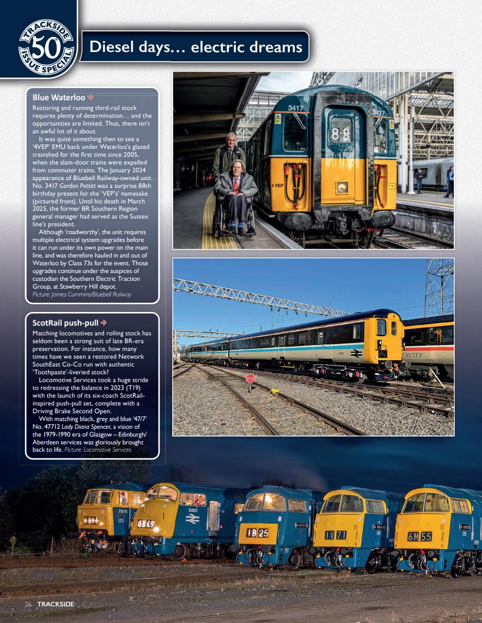 Trackside Preview Pages