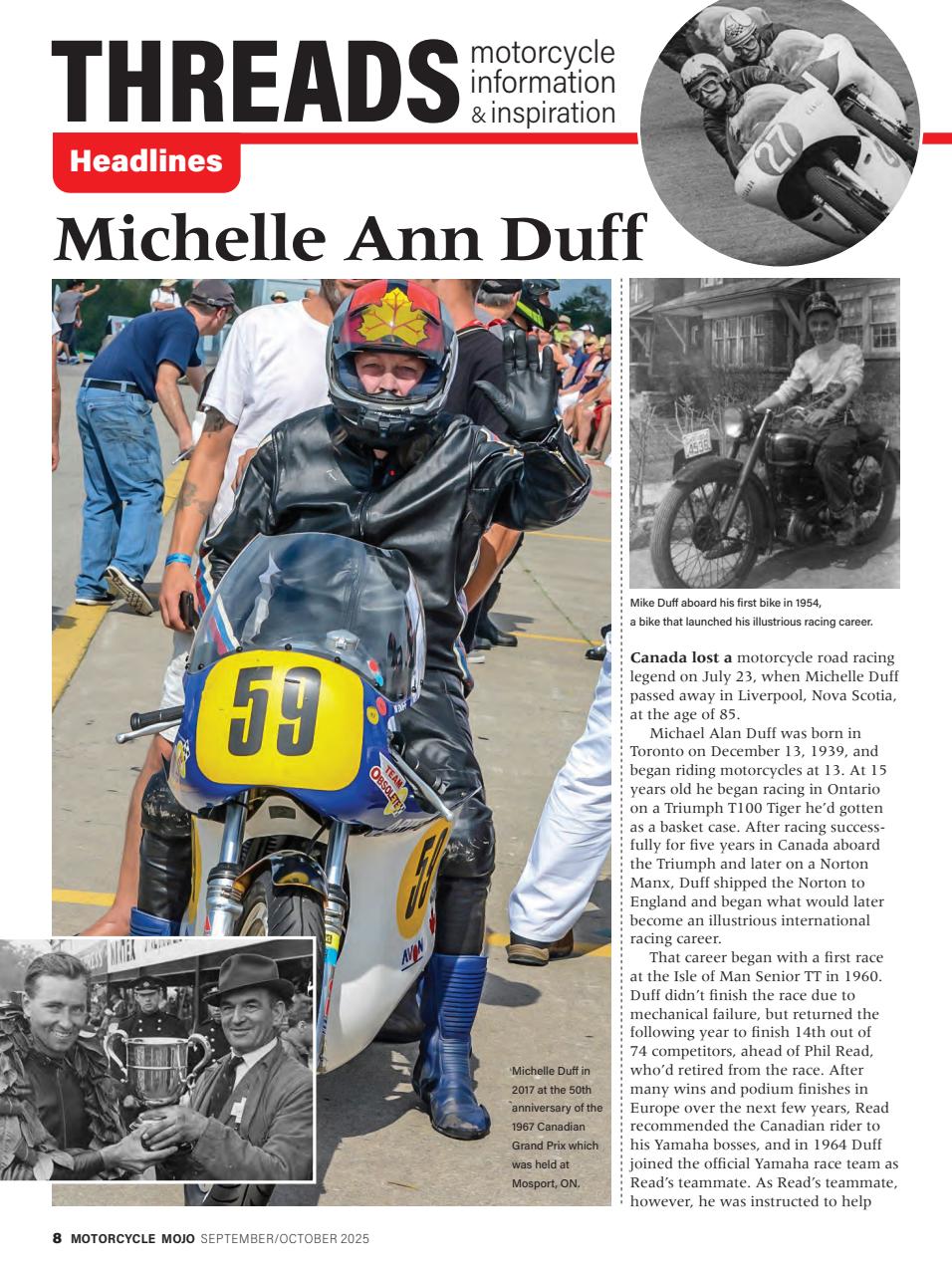 Motorcycle Mojo Preview Pages