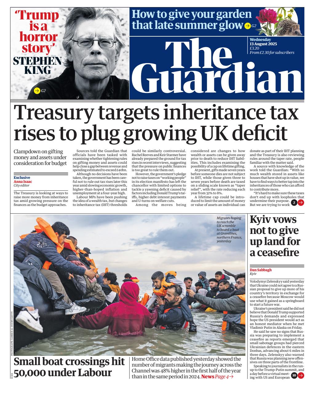 The Guardian Newspaper Preview Pages