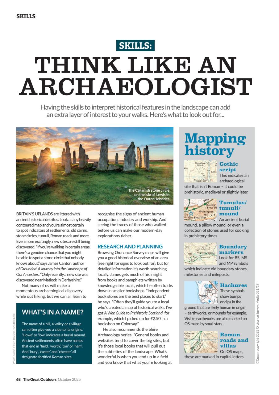 TGO - The Great Outdoors Magazine Preview Pages