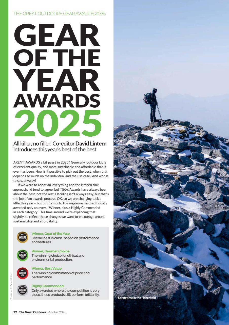 TGO - The Great Outdoors Magazine Preview Pages
